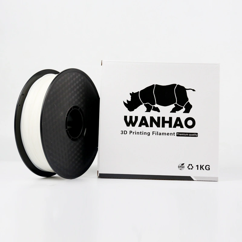 Wanhao 3D Printer Filament PLA 1.75 mm Natural 1kg-WHPLA015