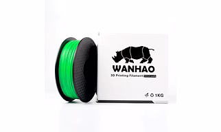 Wanhao 3D Printer Filament PLA 1.75 mm Green 1Kg