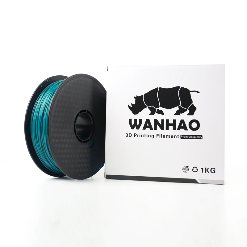 Wanhao PLA 3D Printing Filament Dark Green 1.75 mm 1 Kg. Spool-WHPLA006