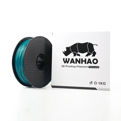 Wanhao PLA 3D Printing Filament Dark Green 1.75 mm 1 Kg. Spool