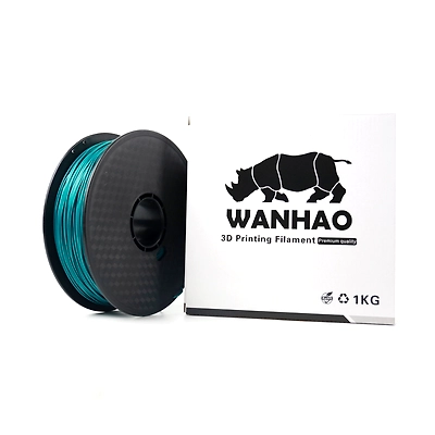 Wanhao PLA 3D Printing Filament Dark Green 1.75 mm 1 Kg. Spool