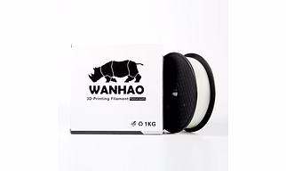 Wanhao PLA 3D Printing Filament Clear  1.75 mm 1 Kg. Spool