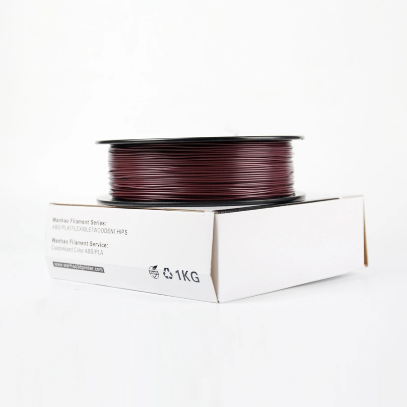 Wanhao 3D Printer Filament PLA 1.75 mm Brown 1Kg-1