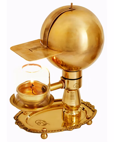 Akhand Deep Glass Diya-1
