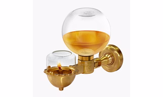 Akhand Deep Glass Diya