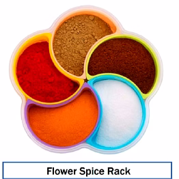 flower spice box