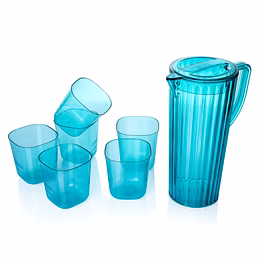 mrgarita jug 1500 ml with 6 pcs glass