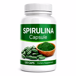 sri bairavar spirulina capsule (120 caps) for wholesale supply, distribution, and global b2b procurement