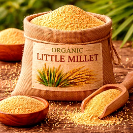 sri bairavar organic little millet for wholesale supply, distribution, and global b2b procurement