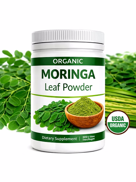 Organic Moringa Leaf Powder (USDA CERTIFIED) for Wholesale Supply, Distribution, and Global B2B Procurement