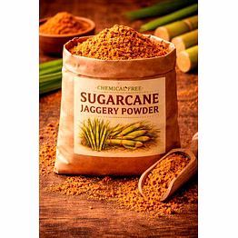 sri bairavar chemical free sugarcane jaggery powder for wholesale supply, distribution, and global b2b procurement