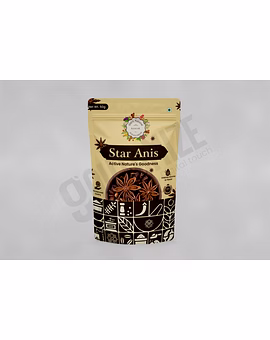 Signature Star Anise (Jambo Size) 250g - Premium Quality Spice for Culinary Creations