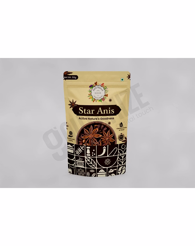 Premium Star Anise 50 Gram - Exotic Spice for Culinary Delights-20