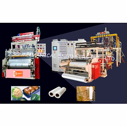 ss stretch / cling film making machine