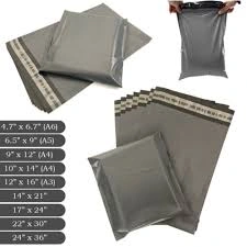 Grey / Coloure Mailing Bag-4