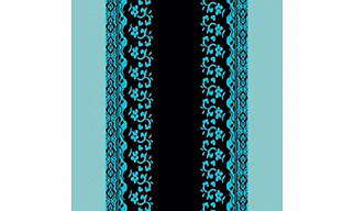 Floral Plastic Mats