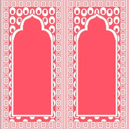 SHIVANI MATS Designer Prayer Floor Mats