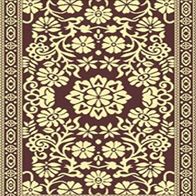 SHIVANI MATS Brown Floor Plastic Mats