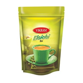 Vikram Elaichi Tea | Enriched with 100% Natural Ground Cardamom (Elaichi) | No Added Essence - 1kg Pack