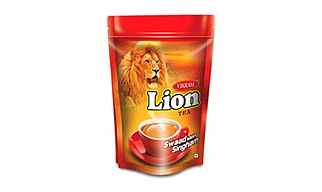 Vikram Lion Tea | Selected Assam Tea Leaves (Solid Dum, Swaad Mein Singham) - 1kg (Pouch)