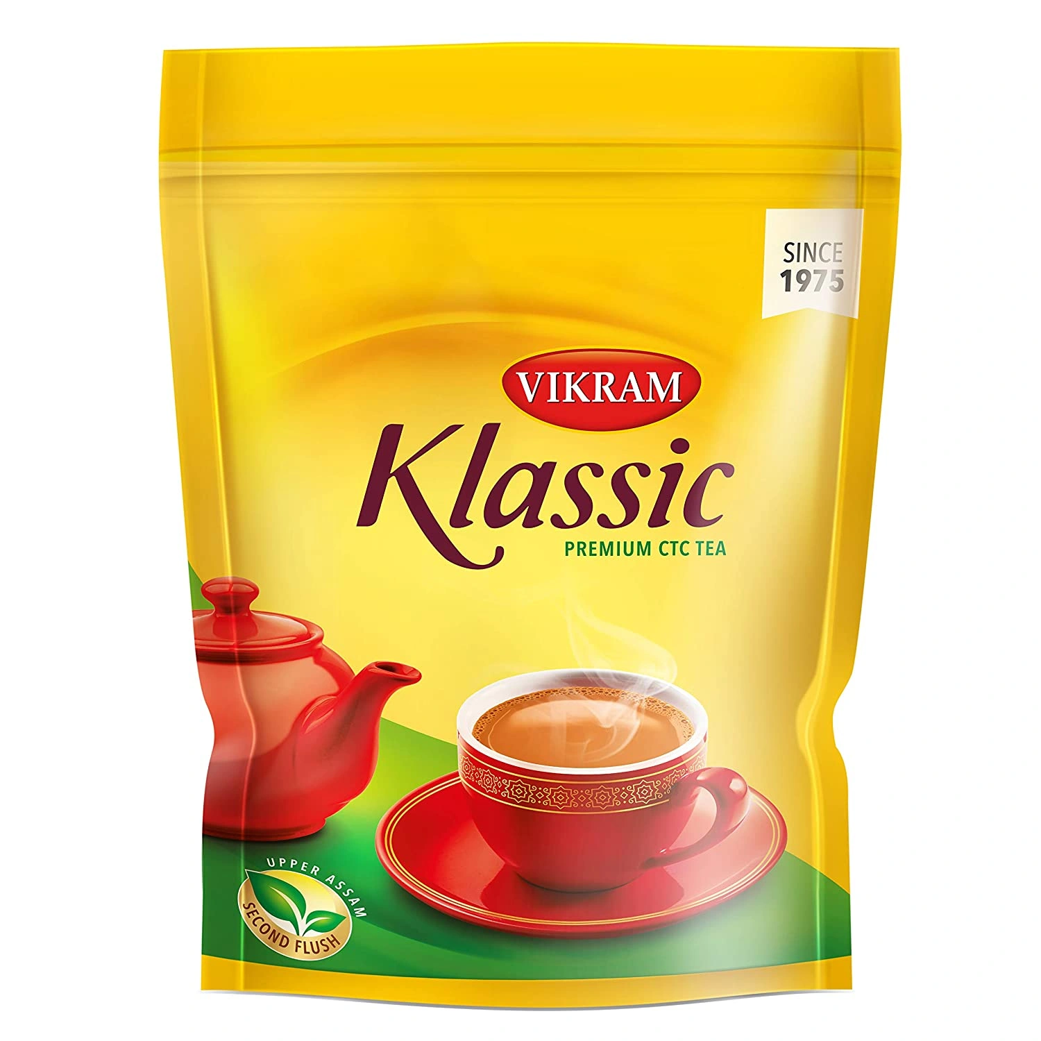 Vikram Klassic Premium CTC Tea | Excellent Quality Upper Assam &amp; Second Flush Tea leaves - 1kg-11509190