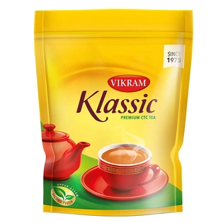 Vikram Klassic Premium CTC Tea | Excellent Quality Upper Assam & Second Flush Tea leaves - 1kg