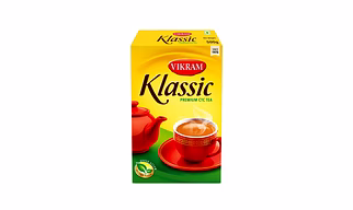 Vikram Klassic Premium CTC Tea | Excellent Quality Upper Assam & Second Flush Tea leaves - 500g