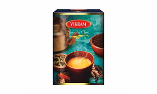 Vikram Masala Chai | Perfect mix of natural spices (Cloves, Cinnamon, Black Pepper, Cardamom) 250g