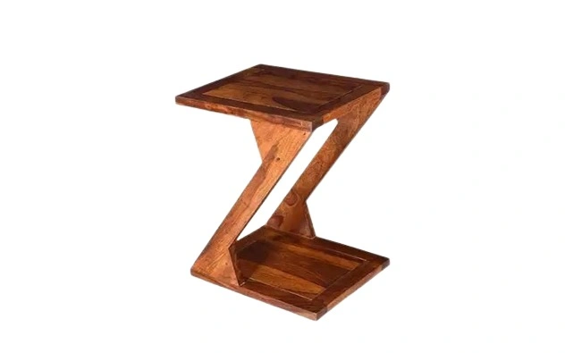 Z Shaped Wooden Coffee Table-11490910