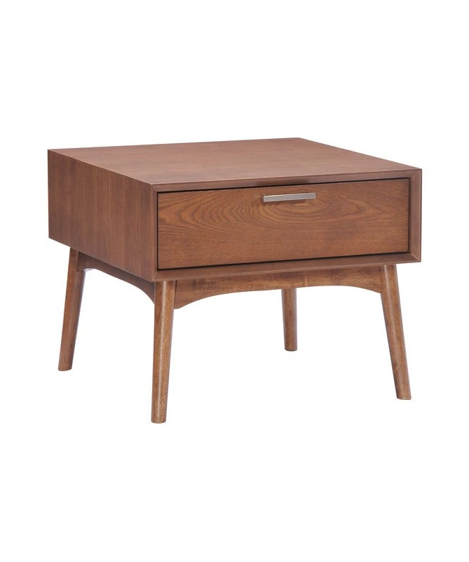 MDF End Table with Storage-Drawer-2