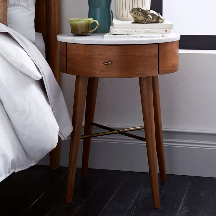 Engineered Wood End Table for Apartments-1