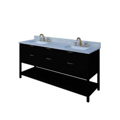 60 Inch Black Bathroom Vanity
