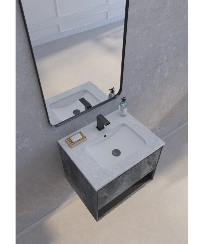 Claire Urban Blanc 24 Inch Wall Vanity-11504408