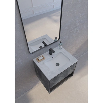 Claire Urban Blanc 24 Inch Wall Vanity
