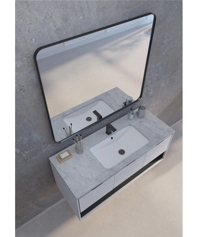 48 Inch Wall Mount Bathroom Vanity Set-Wall Mount-3