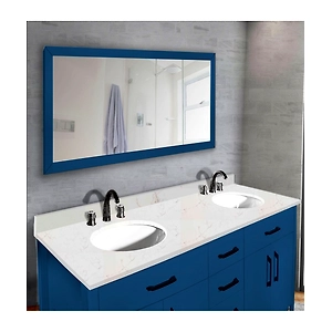 Verde 60 Inch Larva Blue Bathroom Style Vanity