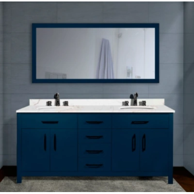 Verde Navy Blue 60 Inch Bath Vanity