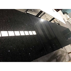 Black Sparkle Quartz Slabs and Countertops