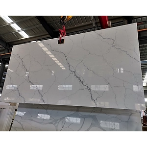 Alabaster White Quartz Slabs and Countertops