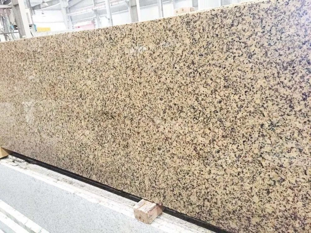 Crystal Yellow Granite Slabs-Crystal Yellow-2 cm-1