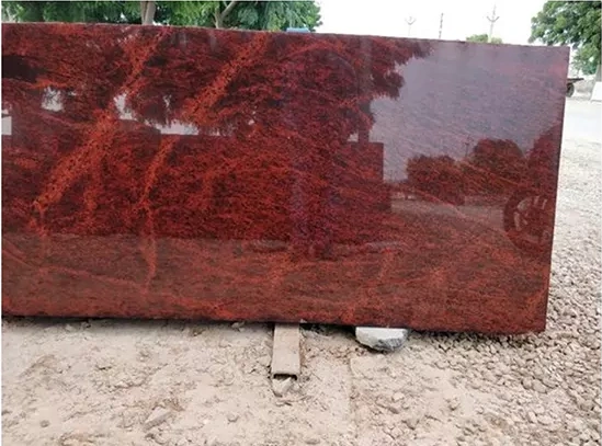 Red Multicolor Granite Slabs-11512884