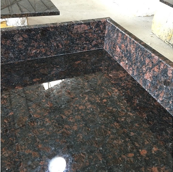 Tan Brown Natural Granite Slabs-Tan Brown-2 cm-1