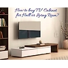How to Buy TV Cabinet for Hall or Living Room?