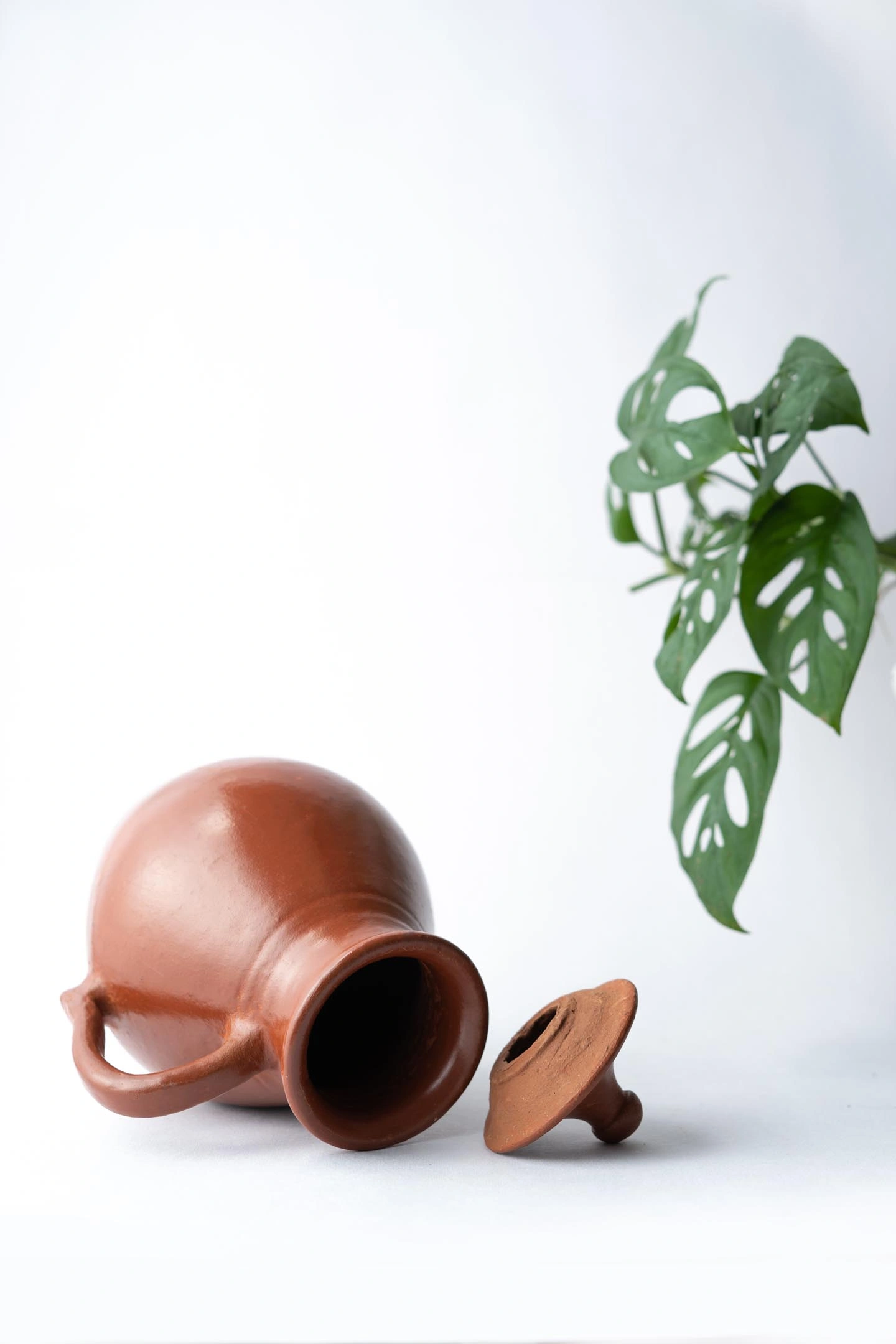 Kooja and Coppa - Terracotta Jug and mugs set-5