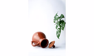 Kooja and Coppa - Terracotta Jug and mugs set