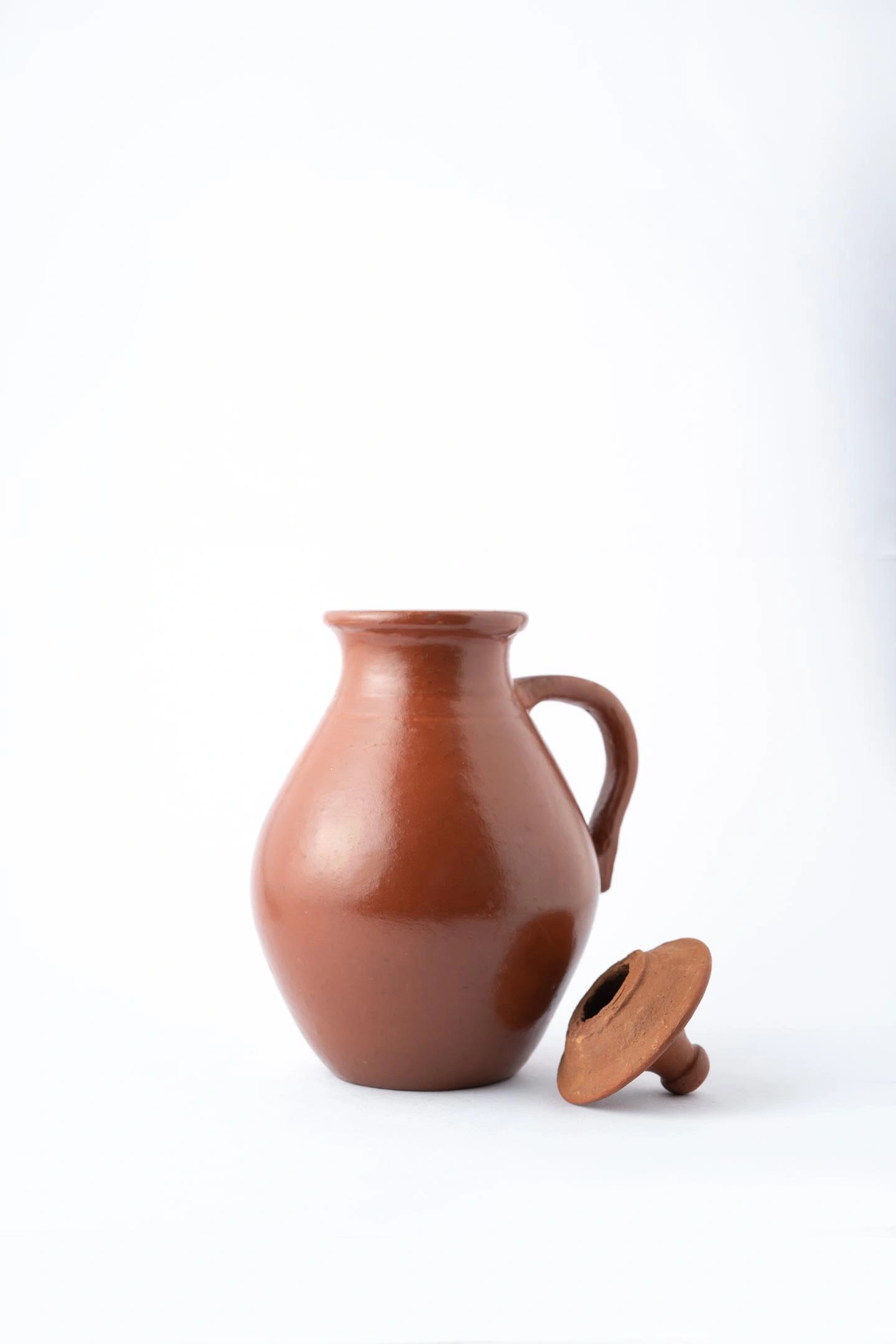 Kooja and Coppa - Terracotta Jug and mugs set-4