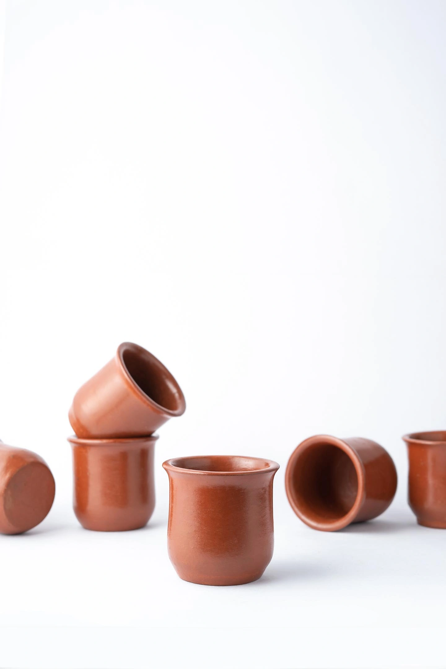 Kooja and Coppa - Terracotta Jug and mugs set-2