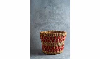 Coir and Cora Grass Conical Baskets