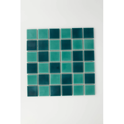 MATT DARK &amp; LIGHT GREEN 48X48-Wh2162