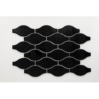 61X121 BLACK GLY-Wh2184